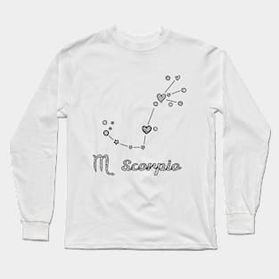 Scorpio zodiac sign Long Sleeve T-Shirt